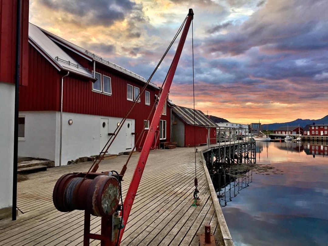 Lofoten byr på variert terreng og utfordringer. Foto: Hattvika Lodge Hattvika Brygge - Hattvika lodge 1200x900
