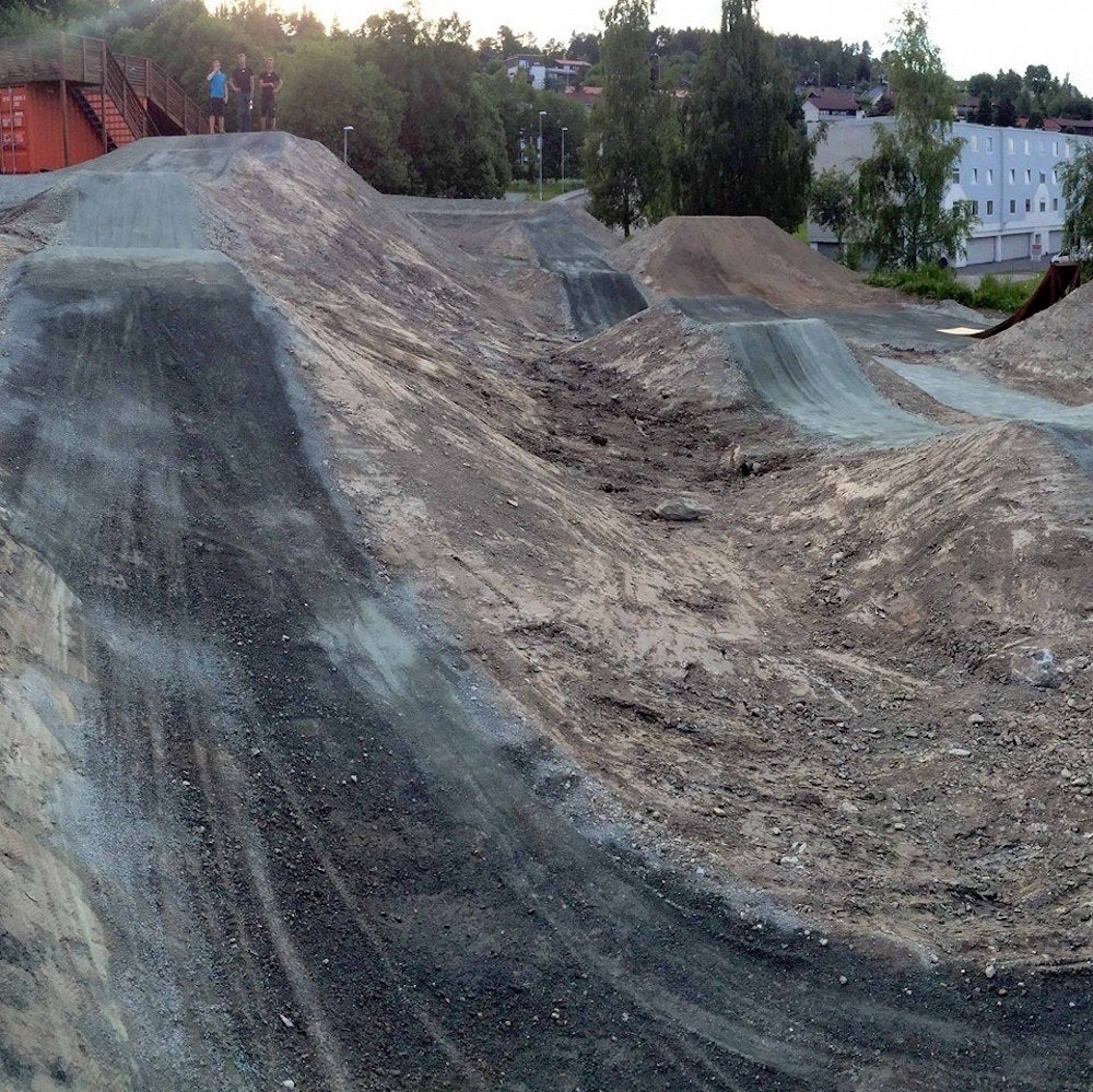 Det ligger mye jobb bak sykkelparken. Foto: Havstad Sykkelpark jumps Havstad Sykkelpark 1000x1000