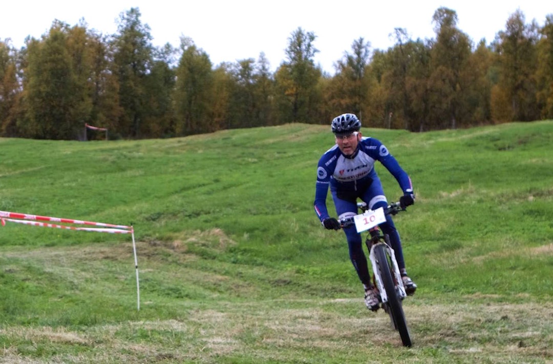 Jo Esten Trøan var sistemann i mål på Cognacrittet, men minst like blid som resten. Foto: Arrangøren Jo Esten Trøan Cognacrittet 2015 - Per Roger Bekken 1400x924