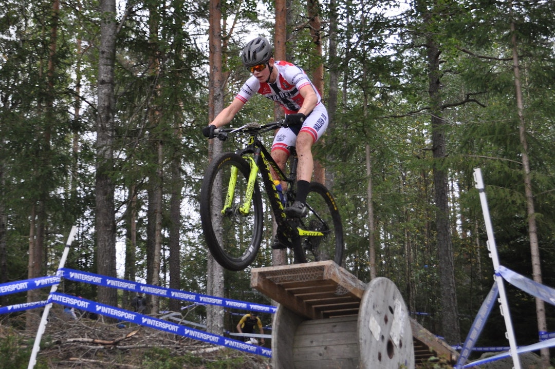 Hjemmefavoritten Ole Sigurd Rekdahl ble beste norske blant juniorgutta. Foto: Vegard Utne