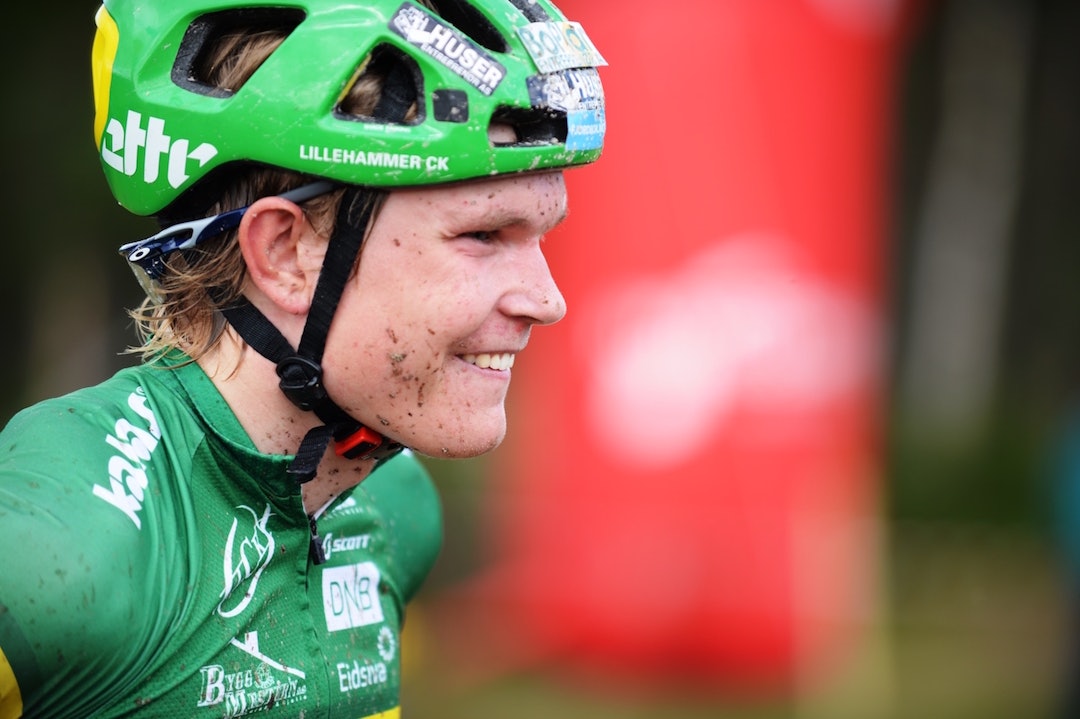 Maratondebutanten Petter Fagerhaug sikret seg NM-sølv på Drevsjø. Petter Fagerhaug 1400x933