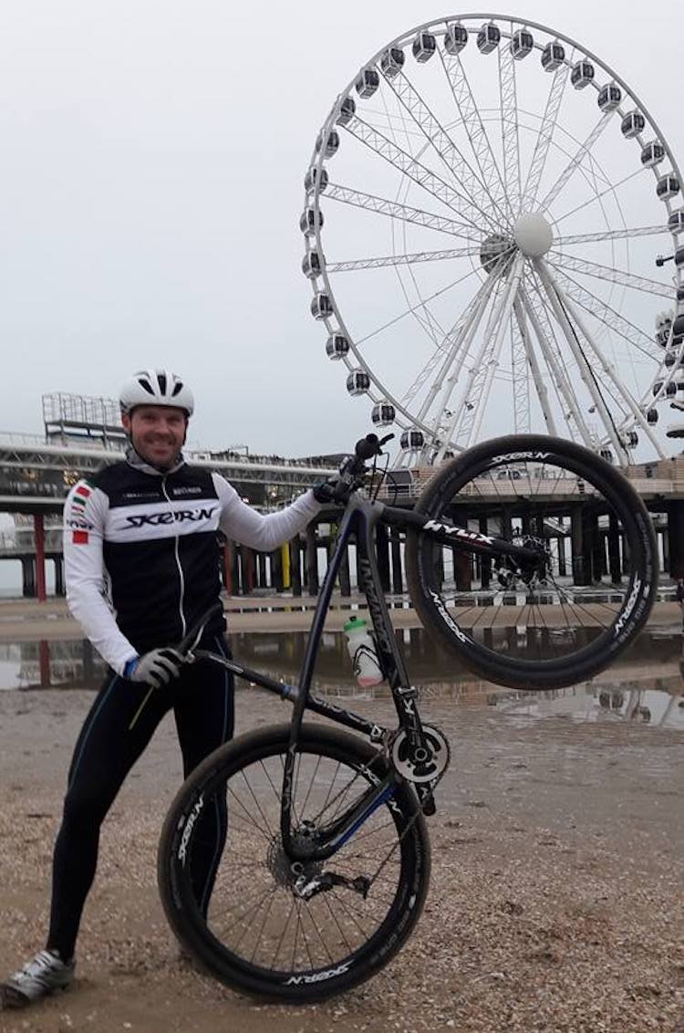 Jonas Nermoen debuterte i strandsykling med EM 2016. Foto: Wubbo Boiten Jonas Nermoen - EM strandsykkel 2017 - Foto Skørn 750x