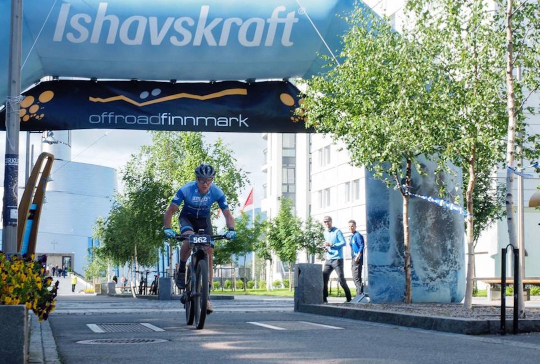 Sökne Wegner fra Tyskland vant OF150 solo på 8 timer og 31 minutter. Foto: OF/Niels Westphal Sönke Wegner - OF150 winner - Foto OF Niels Westphal 1400x933