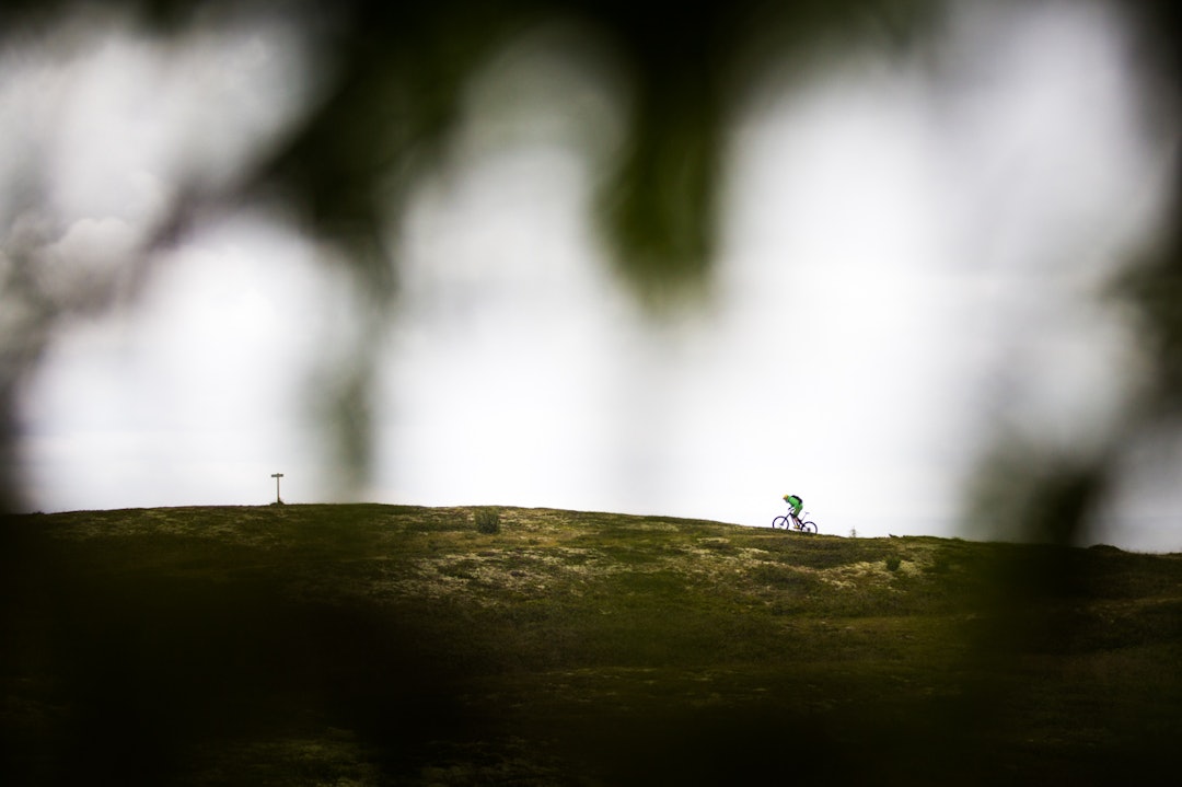 HØYFJELL: De første kilometerne gikk på høyfjellet. (foto: Snorre Veggan) hillbilly-0362a