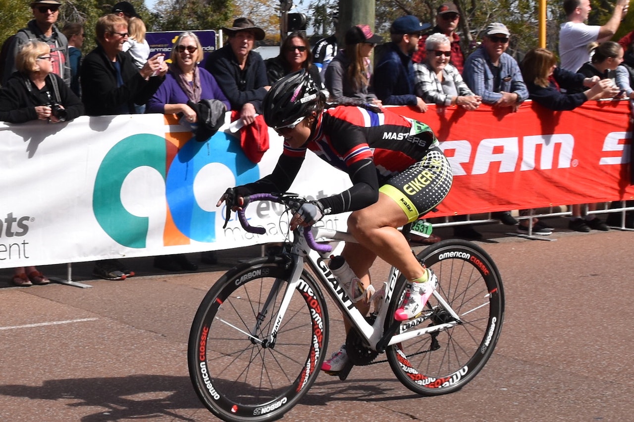NORGESMESTER: Camilla Helen Landsverk tok NM-gullet på fellesstart forrige helg. Her fra Master-VM i Australia i fjor. Foto: Pål Fritsvold NORGESMESTER: Camilla Helen Landsverk tok NM-gullet på fellesstart forrige helg. Her fra Master-VM i Australia i fjor. Foto: Pål Fritsvold