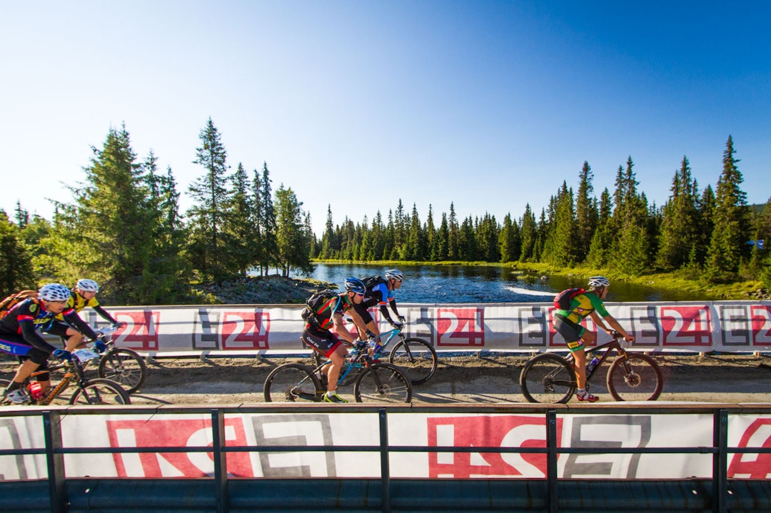 VÆRET: Etter at det klarnet opp ved midnatt før Ultrabirken, så ble helgen bare bedre og bedre. Alle birkebeinerne fikk en solfyllt ferd over fjellet. (foto: Snorre Veggan) været_birken2015-9155a