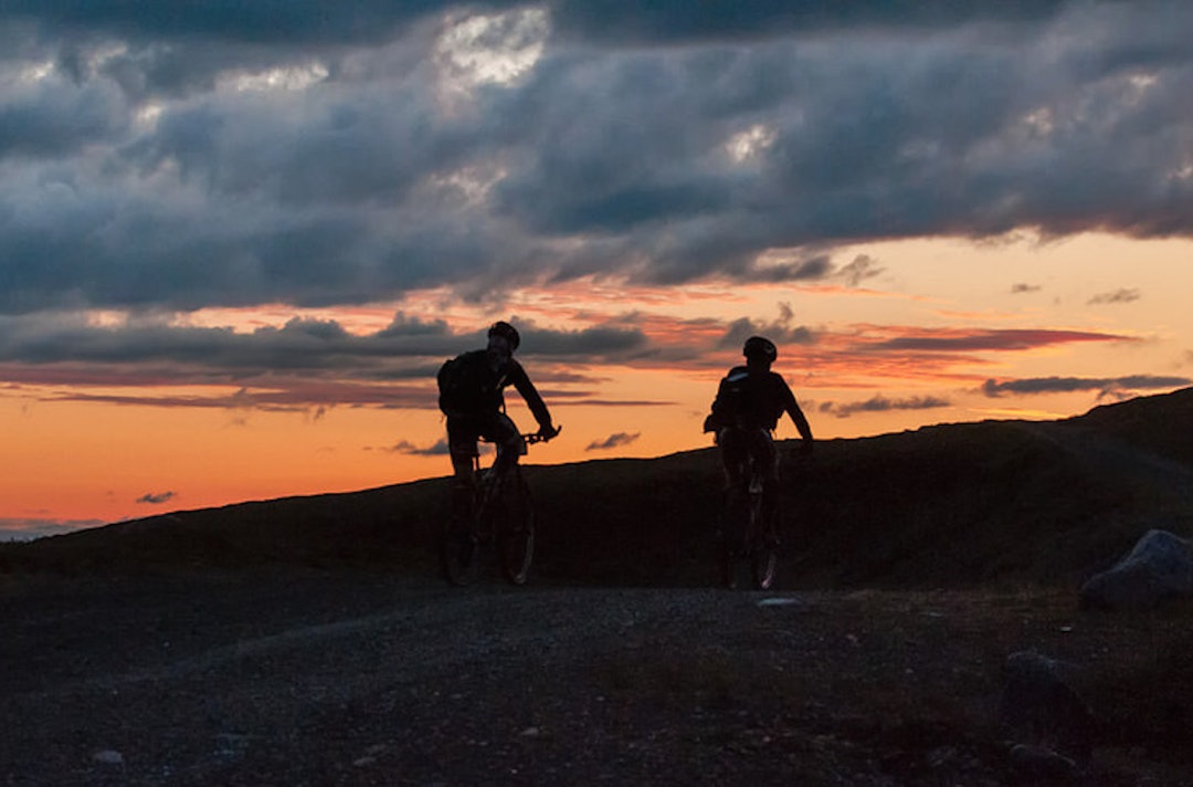 Unik stemning over Finnmarksvidda under Offroad Finnmark 2015. Foto: Venche Jensen/Offroad Finnmark OF2015 - Venche Jensen 1400x924