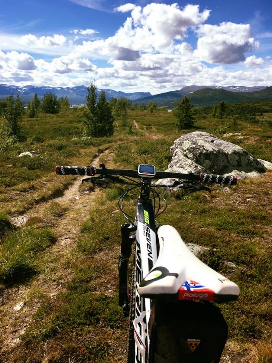 Fra løypebefaring i Offroad Valdres på onsdag. Foto: Frank Wøien Mo Fran Wøien Mo July 20-16