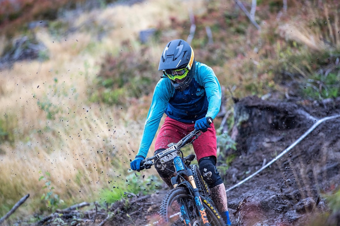 Ola Jåvold Landmark vant sitt fjerde ritt i Østafjellsserien med dagens seier i Hakadal Enduro. Foto: Pål Westgaard Ola Jåvold Landmark vant sitt fjerde ritt i Østafjellsserien med dagens seier i Hakadal Enduro. Foto: Pål Westgaard
