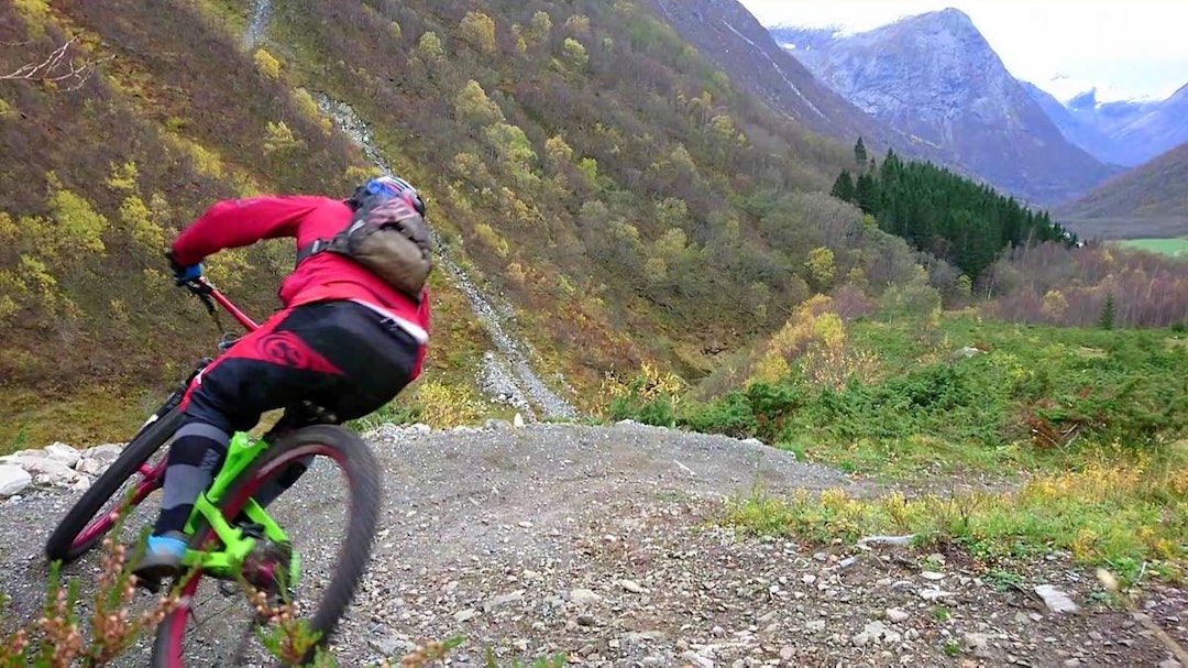 Tommy Aslaksen i Napenstien. Foto: Svein Karsten Mork Tommy Aslaksen i Napenstien - Foto Svein Karsten Mork 1200x675