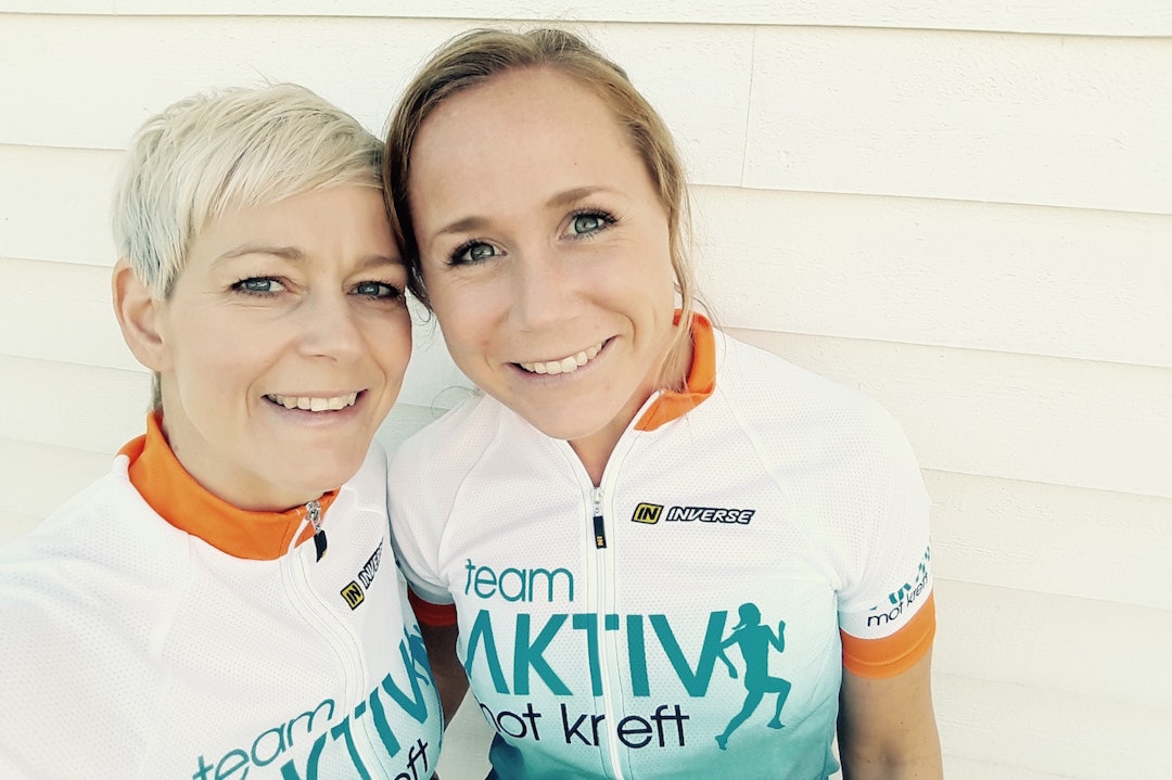 Cecilie Pederstad Rise og Siv C. Hamre blir makkere i årets TransAlp. Foto: Privat Cecilie Pederstad Rise - Siv C Hamre - 1400x933
