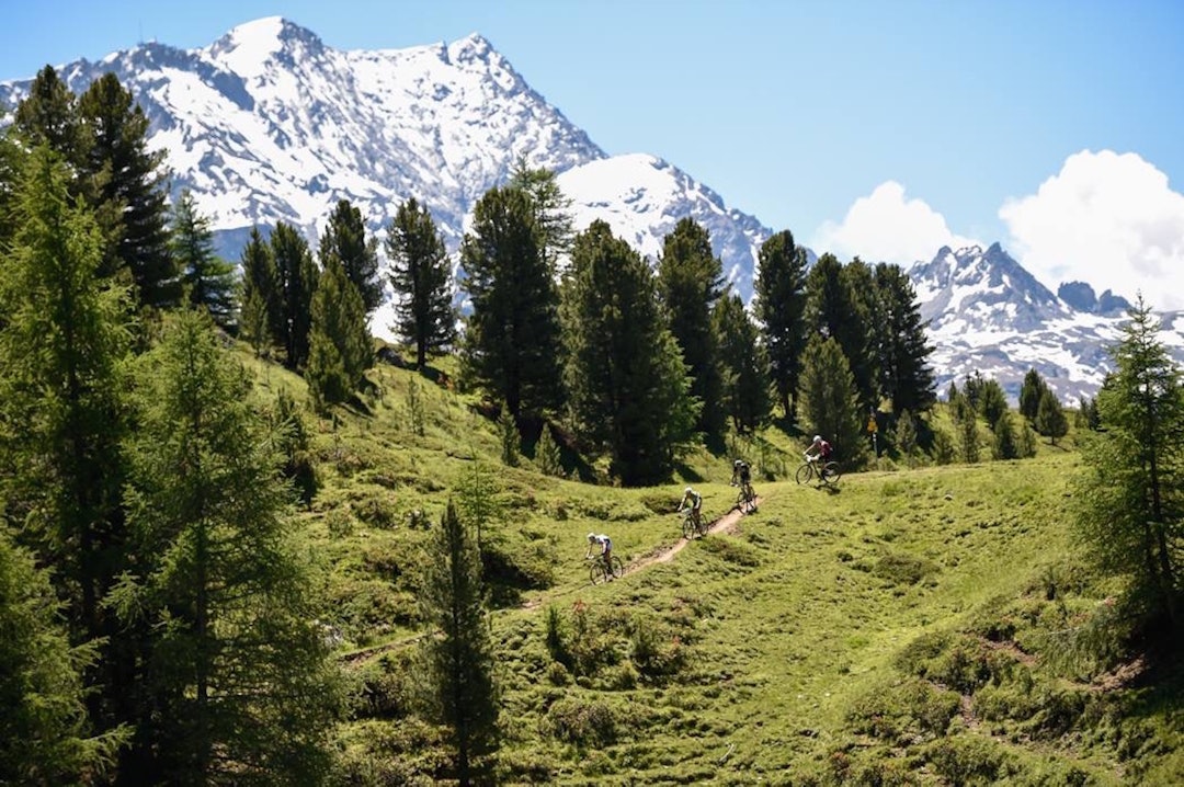 Ingenting i veien med utsikten selv om beina var tunge. Foto: Kai Sauser Engadin 2016 Foto Kai Sauser 1400x932