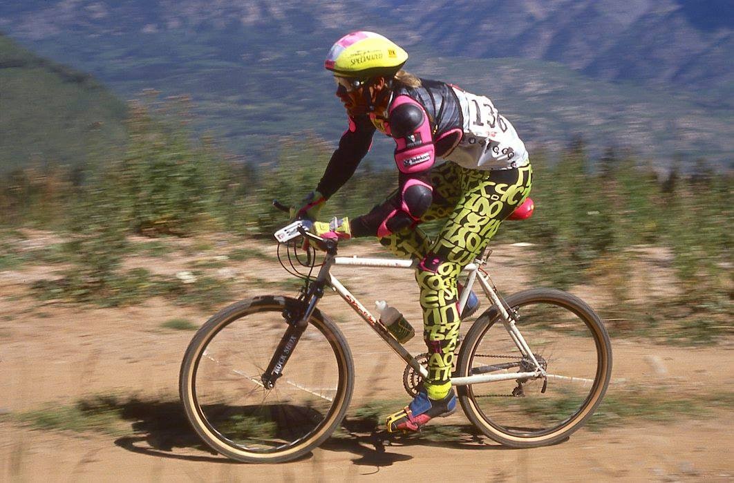 MIKE THE BIKE: Mike Kluge vant Grundig-verdenscupen i xc i 1991 og startet senere merket Focus. Her i utforrittet. MIKE THE BIKE: Mike Kluge vant Grundig-verdenscupen i xc i 1991 og startet senere merket Focus. Her i utforrittet.