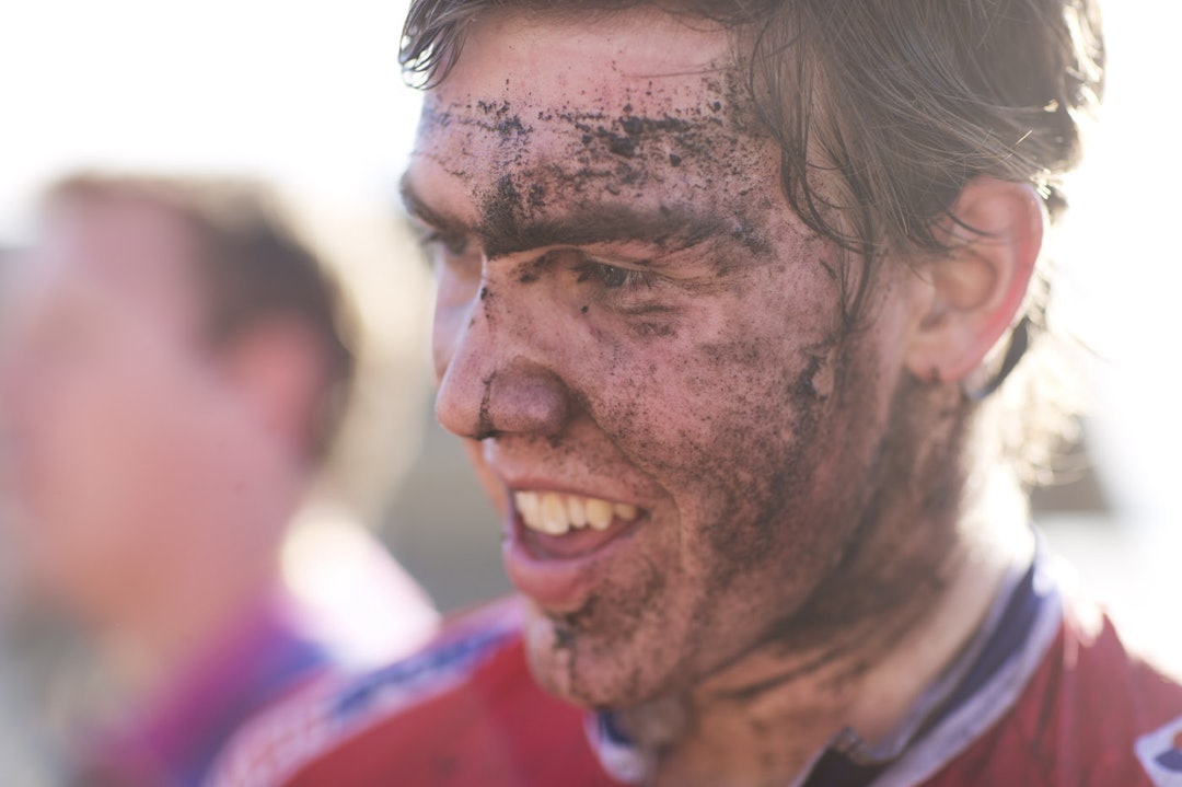 FORNØYD:...hadde an all grunn til å være. Selv om det er et stykke igjen til toppen er Erik Resell på rett vei. _IPP7726