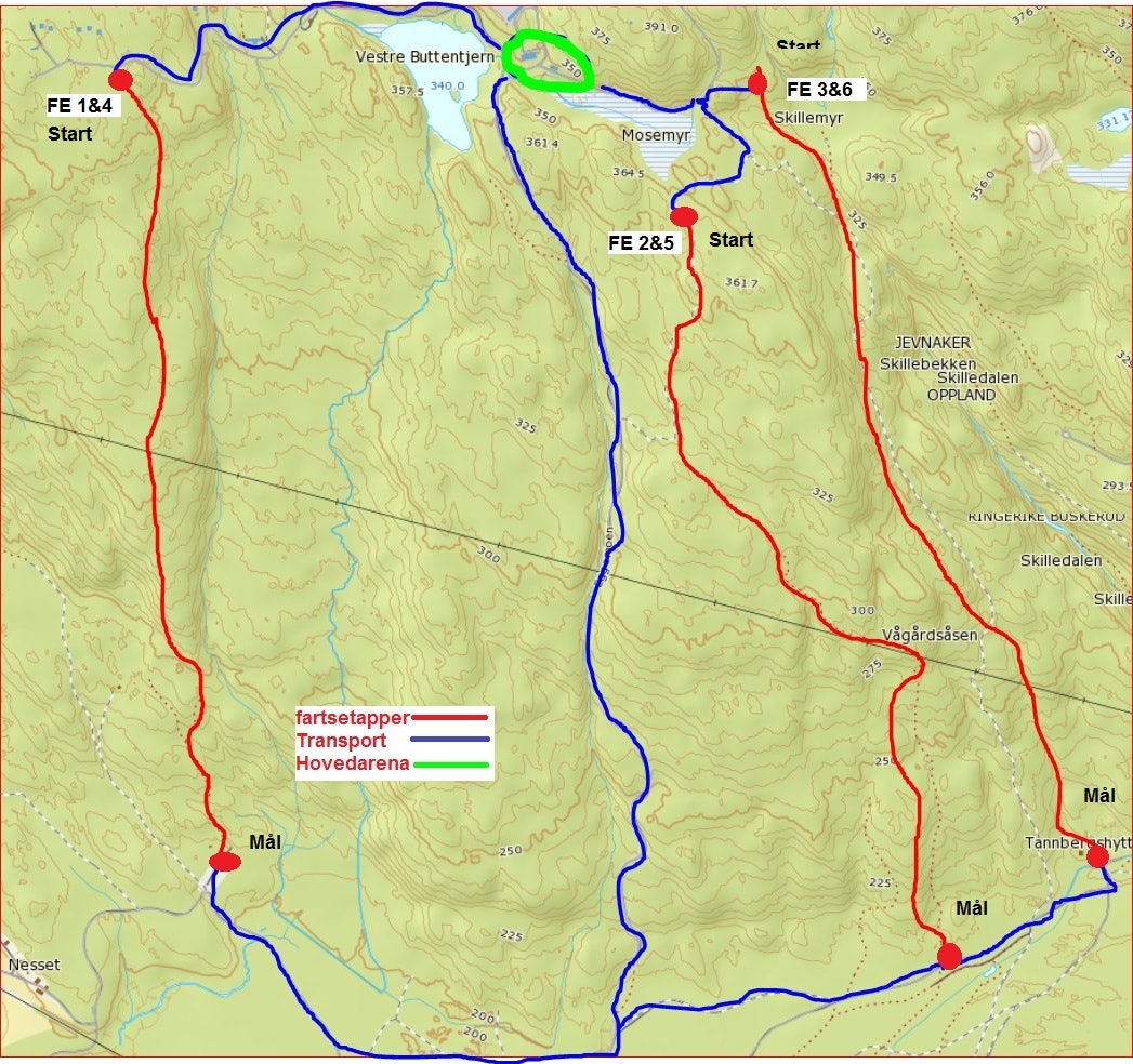 Illustrasjon: Ringerike Enduro Nærkartferdig
