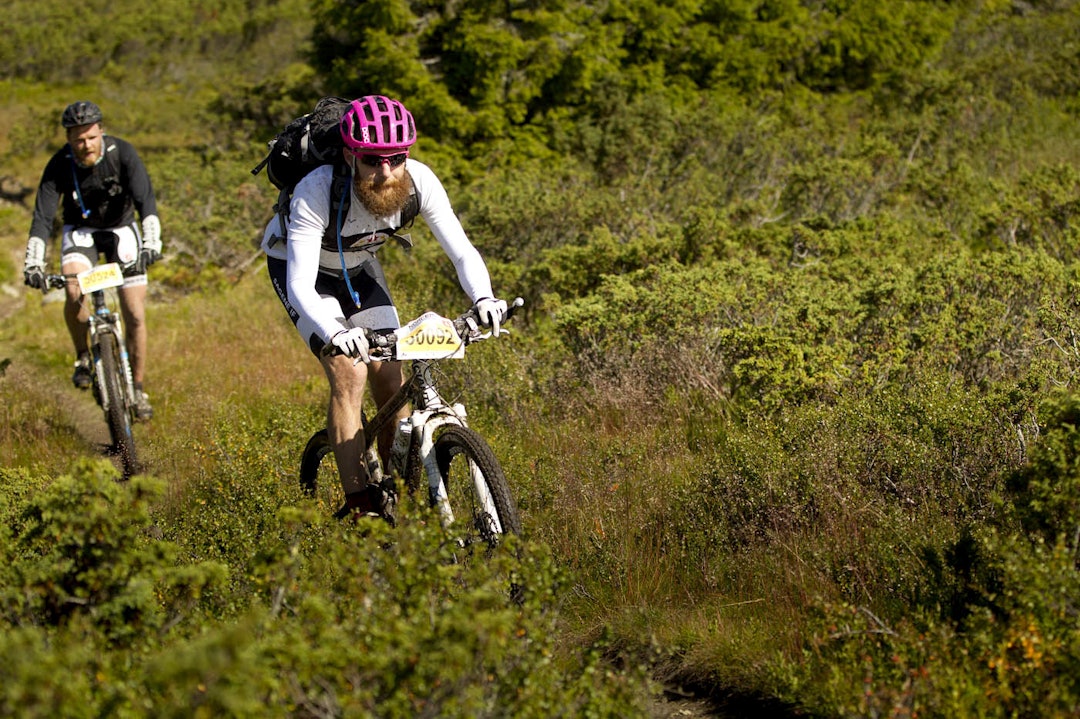 ULTRAIMPONERENDE: Å sykle Ultrabirken på fredag, for så å ta turen over fjellet enda en gang på lørdag er det ikke alle som orker. Foto: Kristoffer H. Kippernes _KHK7275-1