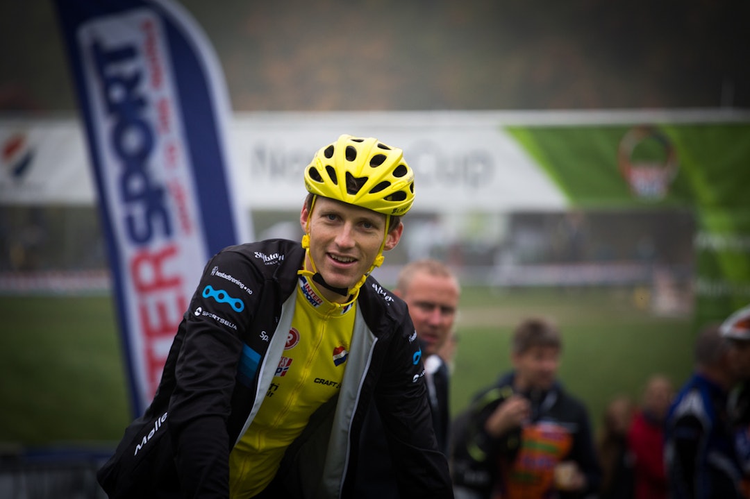 LEDELSE: Ola Kjøren ledet Norgescupen før start. Han virket ikke spesielt nervøs før start. (foto: Snorre Veggan) norgescup-5449a