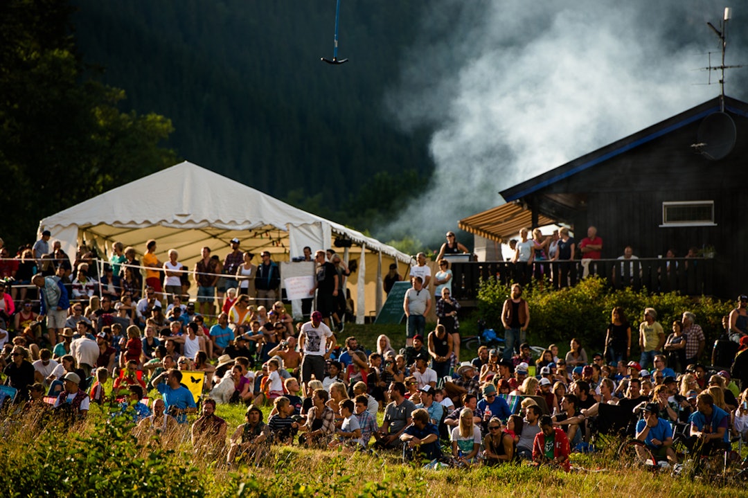 Sosialt: Hillbilly Huckfest er mer enn sykling. Konserter og sosialt står også på programmet. Foto: Martin I. Dalen hillbilly Huckfest 2014 - foto Martin I Dalen 1400x933