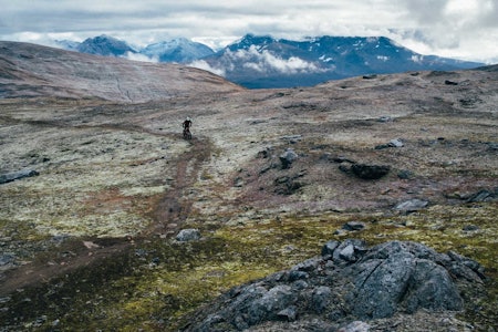 TOPP TUR: Bønntuva uten for Tromsøæ er et populært turmål både for gående og syklende. Foto: Sjur Melsås