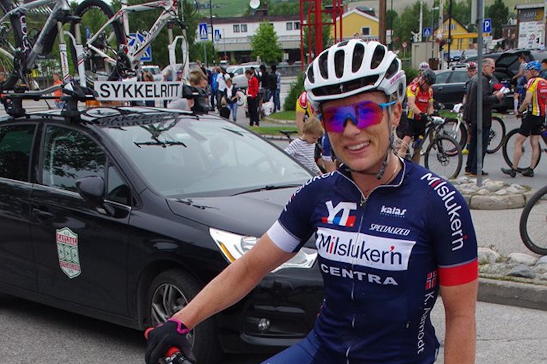 Kristin Aamodt fra Team Milslukern vant både samtlige etapper og sammenlagtseieren i Trans-Østerdalen 2016. Foto: arrangøren Kristin Aamodt - etappe 1 TØ 2016 - Foto TØ 1400x933