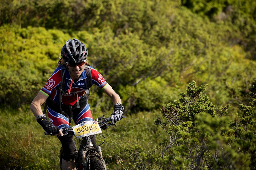 SK RYE: Tone Kristin Larsen hadde bra flyt over Kriksfjell. (foto: Kristoffer H. Kippernes) _IPP7305