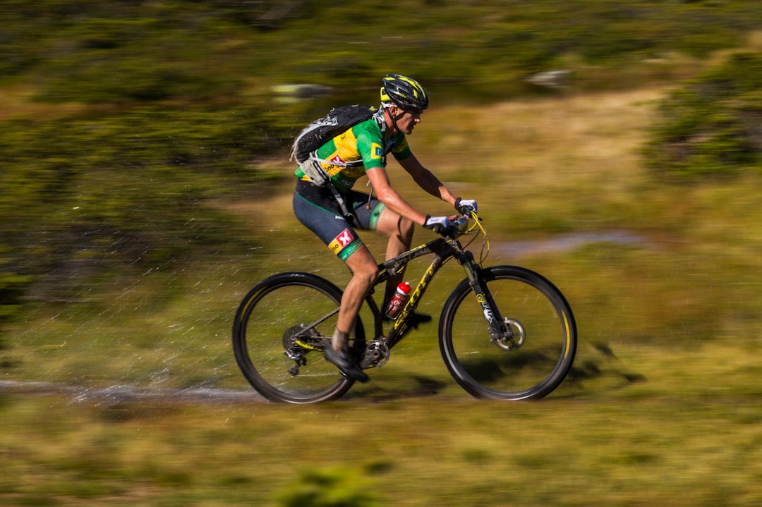 VÅTT: Til tross for at det lå mye vann på bakken. (foto: Snorre Veggan) ultrabirken-9973a