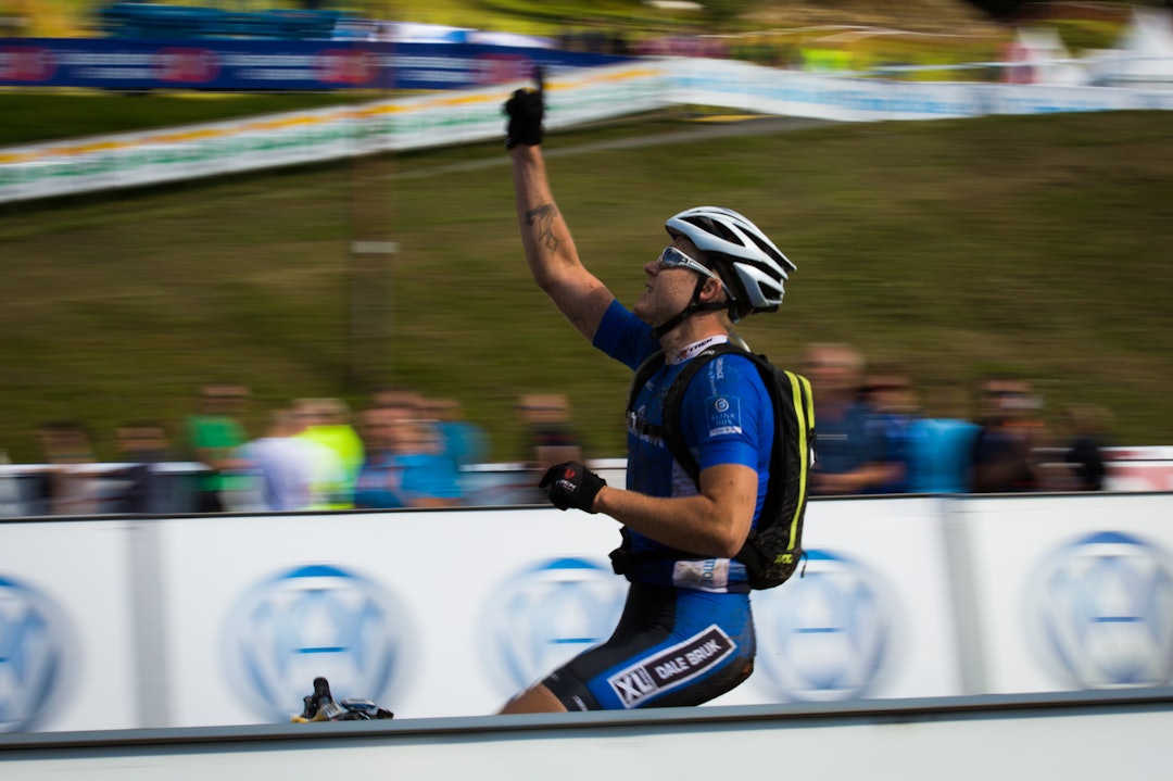 ANDREPLASS: Henrik H. Kippernes sikret seg andreplass i Ultrabirken. (foto: Snorre Veggan) ultrabirken-0142-2a