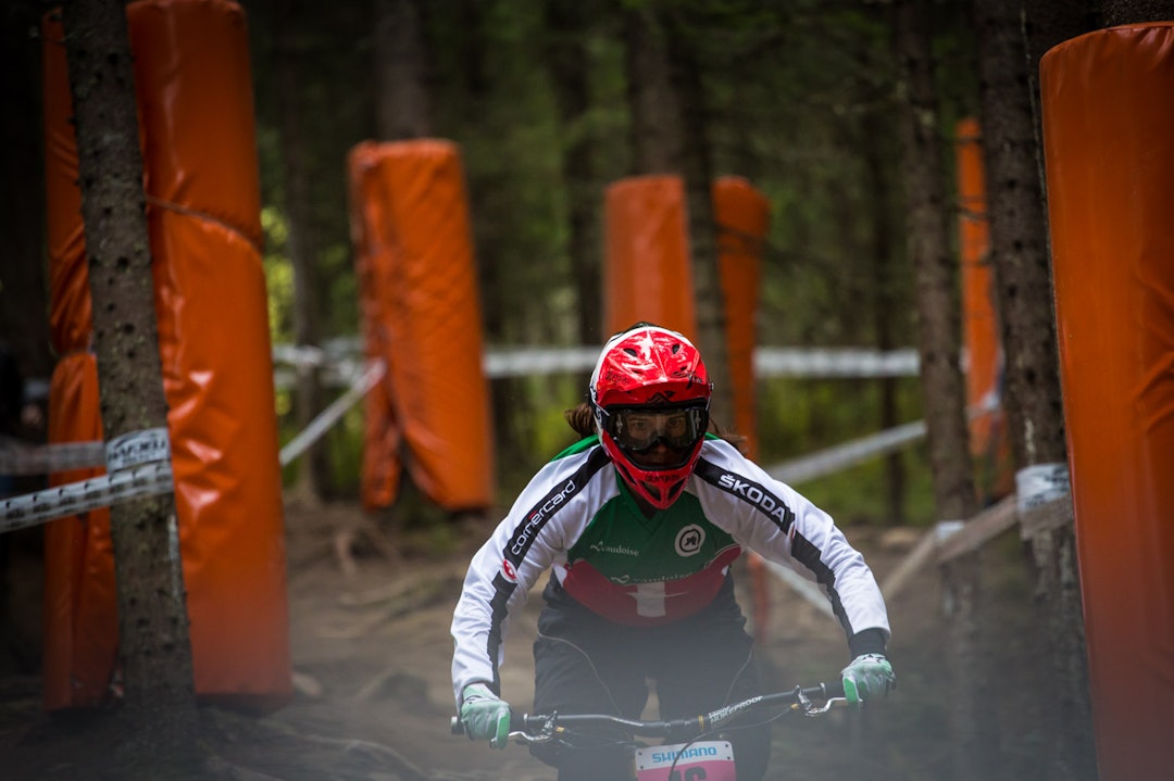 NEST SIST: Carina Cappellari fra Sveits endte nest sist. (foto: Snorre Veggan) utforVM-4291a