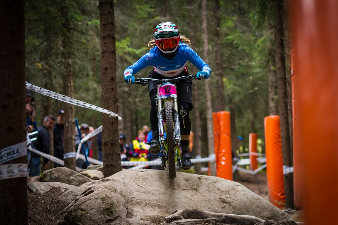 CANADISK: Micayla Gatto kjørte inn til en ellevte plass. (foto: Snorre Veggan) utforVM-7904a