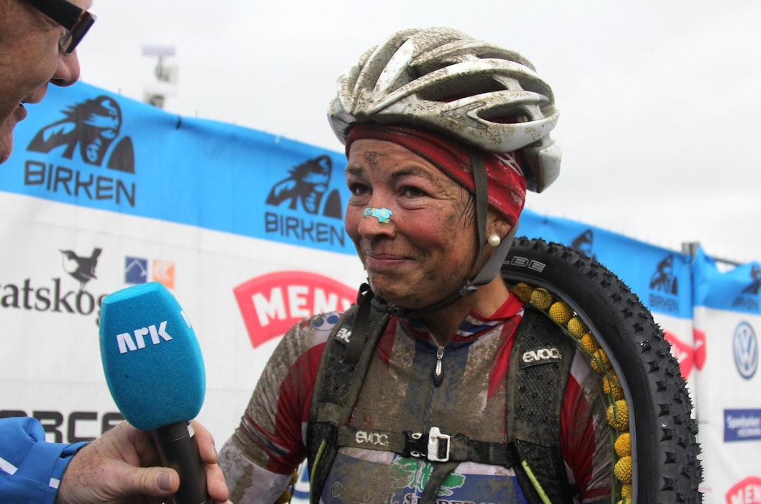 Borghild Løvset vant Birkebeinerrittet for første gang i 2013, da etter en grisete tur over fjellet. Foto: Ingeborg Scheve Borghild Løvset 2013 Foto Scheve 1400x924