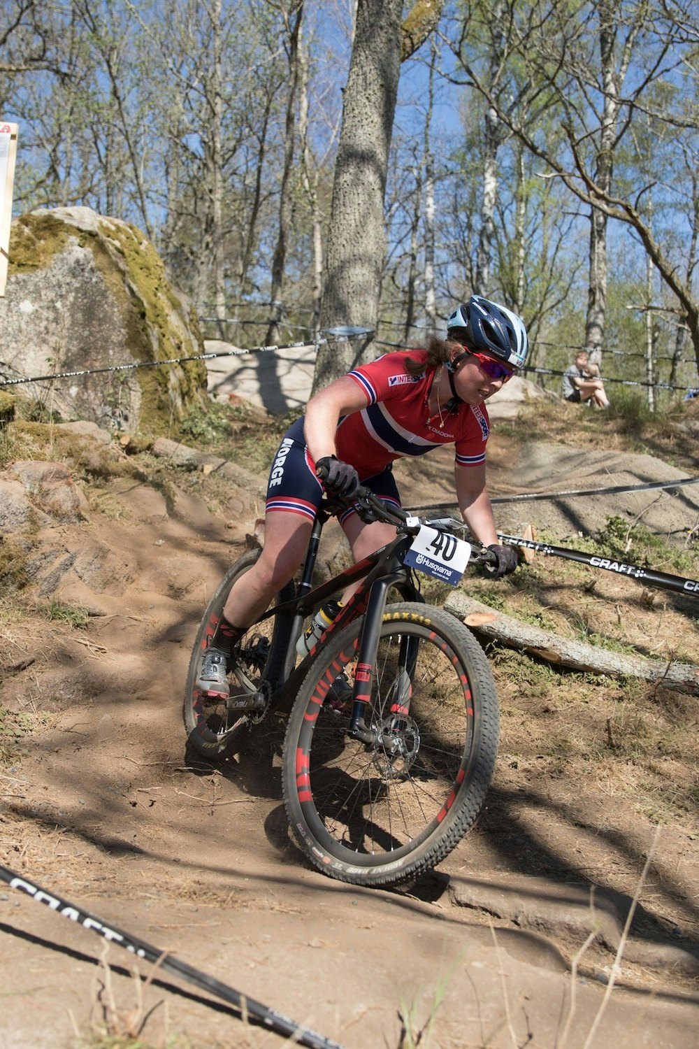 Elisabeth Sveum har levert solide resultater hele våren, blant annet under EM i Sverige i begynnelsen av mai. Foto: Bengt Ove Sannes Sveum XCO EM Bengt Ove Sannes 1000x