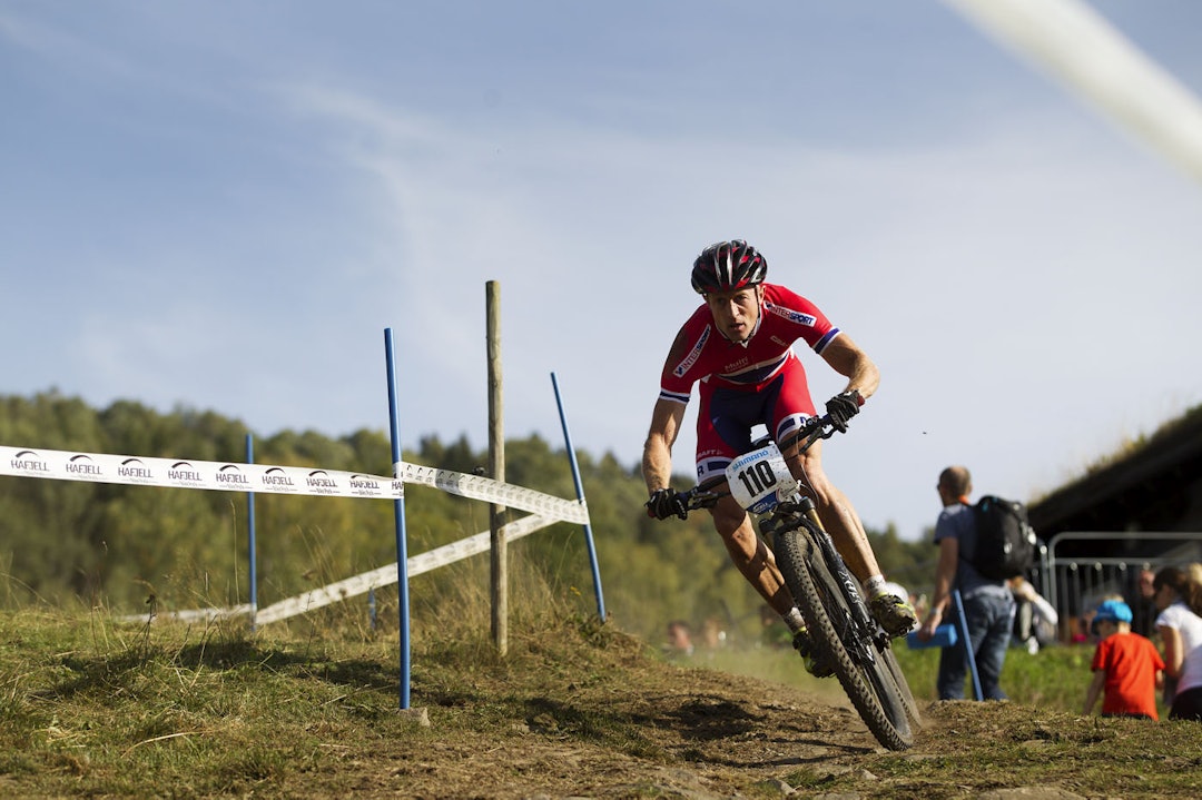 DEBUTANT: Johan J. Strømberg debuterte med en 86.plass. (foto: Kristoffer H. Kippernes) _KHK8176