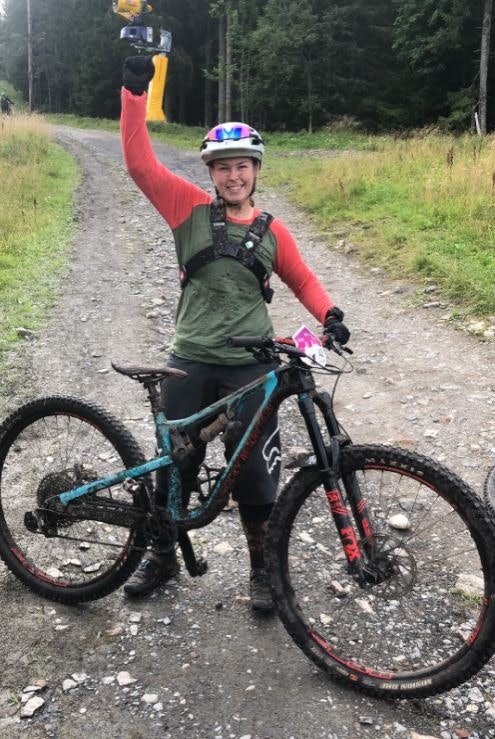 BEST UANSETT: Litt gladkristent og cheesy - but true. Foto: privat queen of the mountain