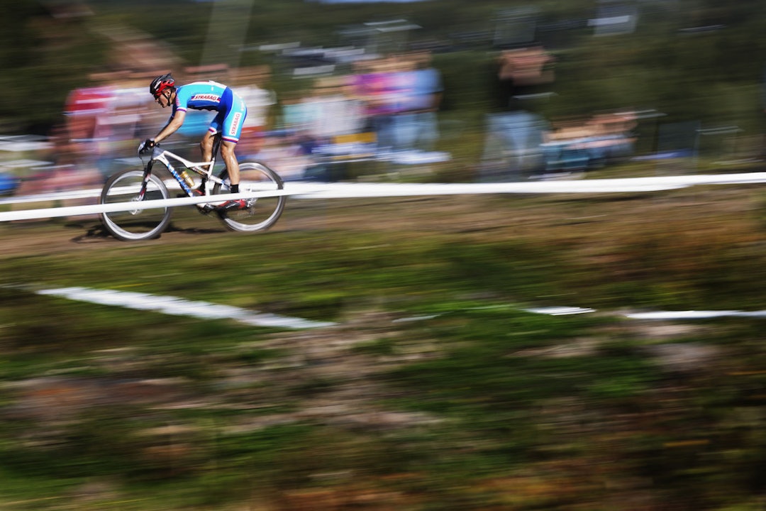 BRA FLYT: Jaroslav Kulhavy fra Tsjekkia holdt stor fart i enkelte partier. Det holdt til åttende plass. (foto: Kristoffer H. Kippernes) _IPP0815