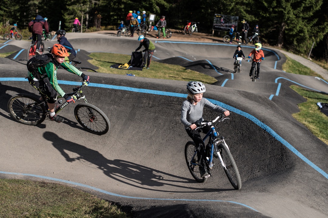 Fine forhold i sykkelparken. Foto: Fredrik Otterstad Bike out 2017 Foto Fredrik Otterstad 1400x933