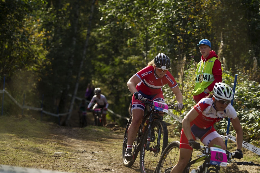 FIKK KJØRE: Elisabeth Sveum fikk delta i VM på nasjonal kvote, og kjørte inn til 62.plass. (foto: Kristoffer H. Kippernes) _KHK7783