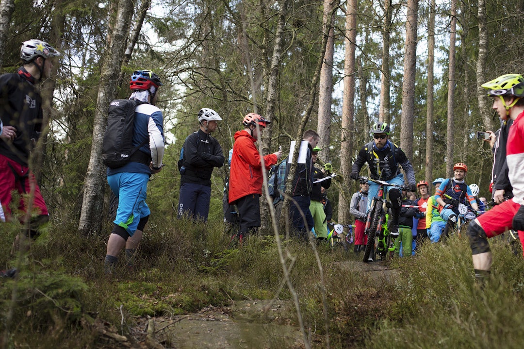 Bjørn Ballangrud under Telemark Enduro, der alle segmentene lå ute på Fartslek allerede før rittet. Foto: Kristoffer Kippernes Ballangrud Telemark Enduro 2016 Kippernes 1400x933