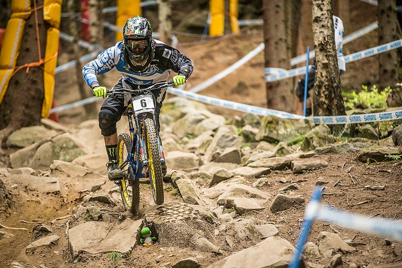 GIRTH FROM PERTH: Sam Hill er en heit kandidat til medalje i Hafjell. samhill