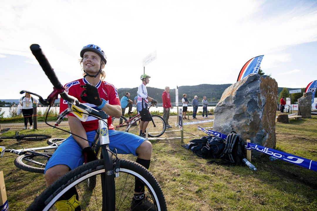 ILDSJEL: Eirik Ulltang er norges eneste trialproff, og dermed også vårt største håp i VM. Dessverre gikk det ikke så bra som ønskelig i konkurransen. (foto: Martin I. Dalen) _MID1364