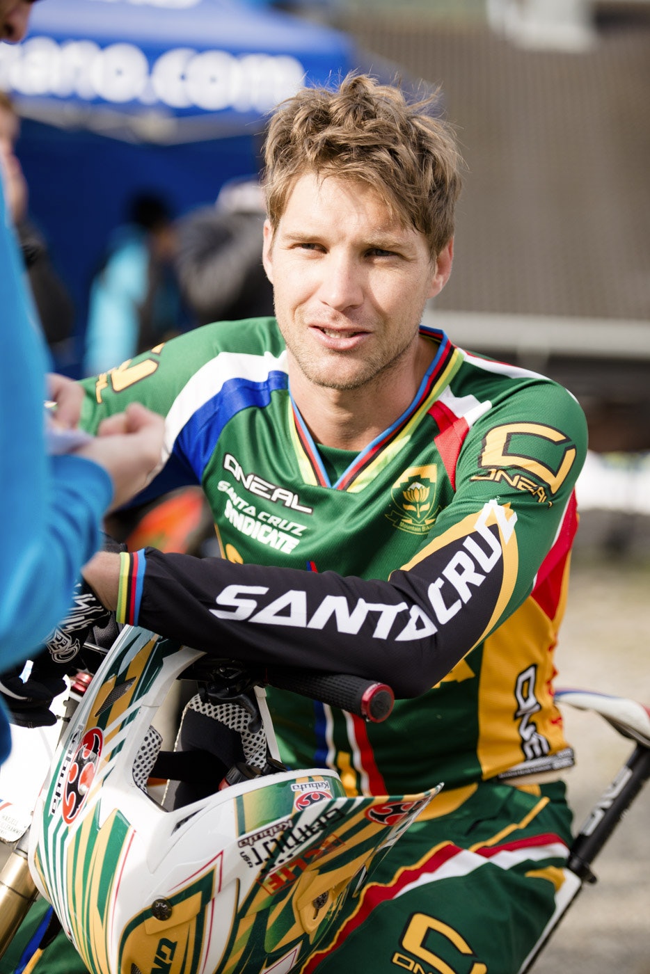 BEST PÅ TRENING: Greg Minnaar leverte den beste tiden under dagens offisielle treningsomgang. Kan han ta sitt tredje VM-gull på rad? BEST PÅ TRENING: Greg Minnaar leverte den beste tiden under dagens offisielle treningsomgang. Kan han ta sitt tredje VM-gull på rad?