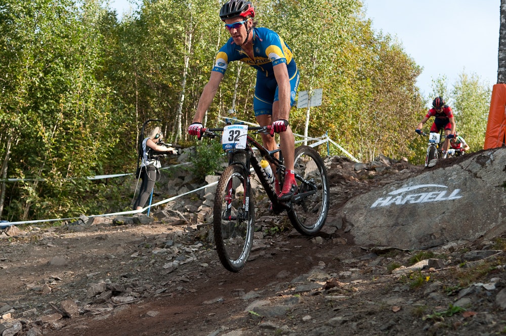 BEST I NORDEN: Matthias Wengelin stod for den beste nordiske prestasjonen i VM-rittet med en 32. plass. BEST I NORDEN: Matthias Wengelin stod for den beste nordiske prestasjonen i VM-rittet med en 32. plass.