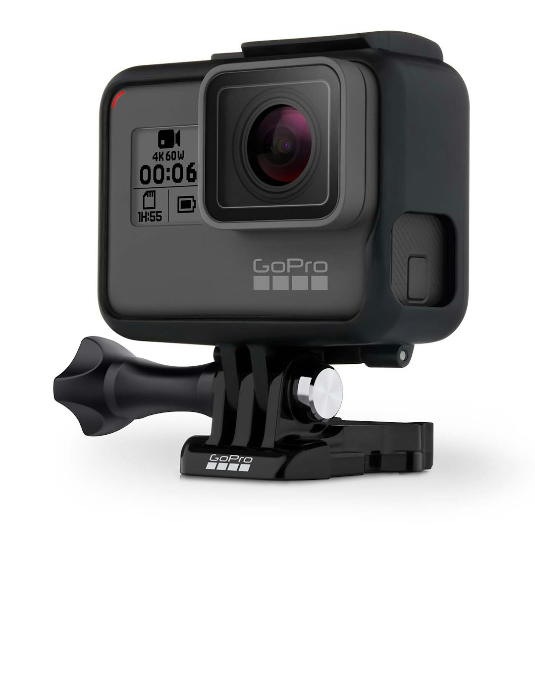 KJENT INNPAKNING: GoPro Hero6 har et gjenkjennelig utseende. 36303868_HERO6_Black_TheFrame_45_master