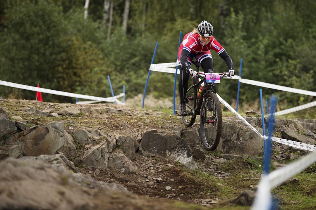 POSITIV: Elisabeth Sveum fikk en god gjennomføring under sprinten på tirsdag og er optimist foran rundbanerittet. Foto: Kristoffer H. Kippernes POSITIV: Elisabeth Sveum fikk en god gjennomføring under sprinten på tirsdag og er optimist foran rundbanerittet. Foto: Kristoffer H. Kippernes