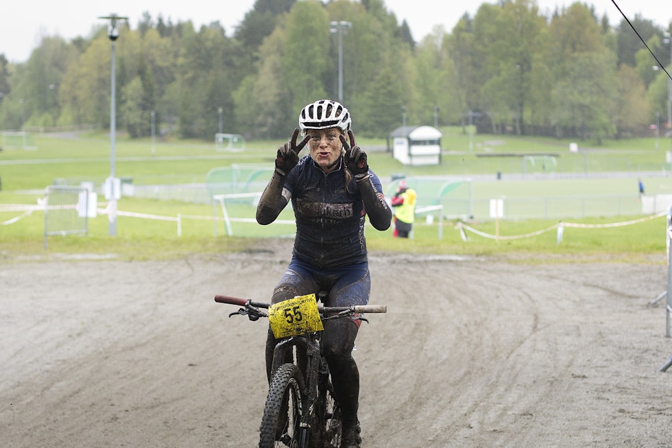 Kristin Aamodt Terrengsykkelrittet 2015- Kippernes