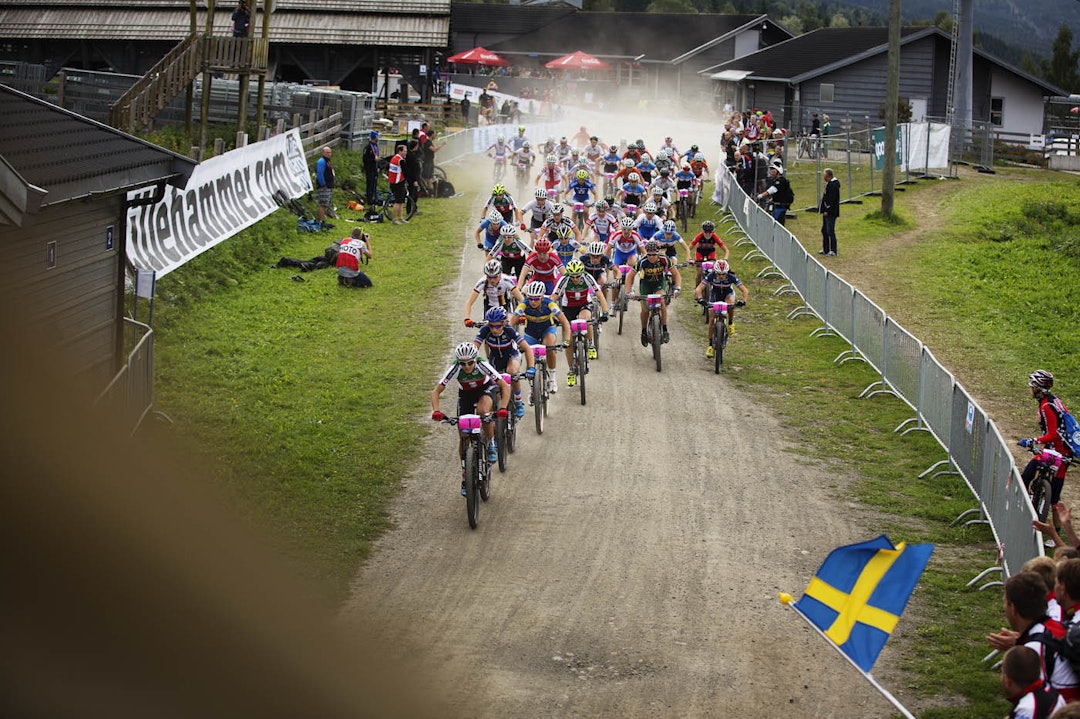 TOK STARTEN: Neff tok føring fra start, og slapp ingen foran seg. (foto: Kristoffer H. Kippernes) _IPP8290