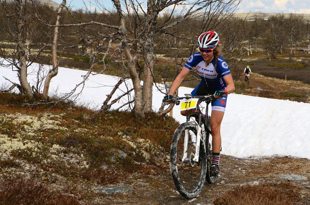 Berit Gjelten vant overlegent i Trans-Østerdalen, både per etappe og sammenlagt for 3-dagersrittet. Foto: Per Roger Bekken Berit Gjelten Fonnåsfjellet - Per Roger Bekken 1400x924