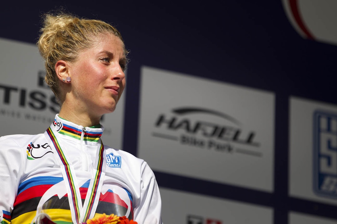 SEIERSTÅRER: VM-gullet til Neff topper en eller strålende sesong, og hun er ranket som den beste kvinnelige terrengsyklisten i verden.(foto: Kristoffer H. Kippernes) _KHK6608