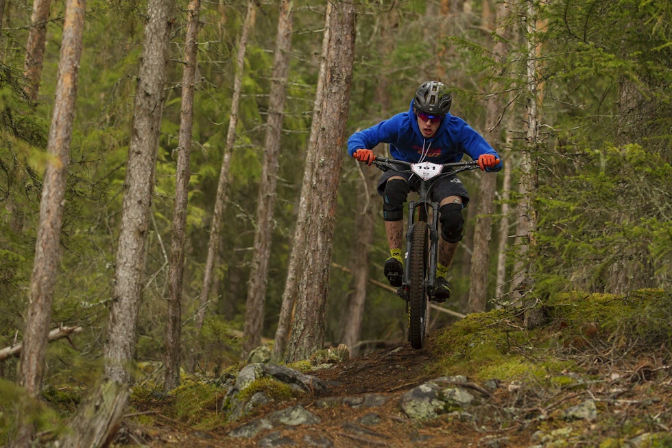 MED HETTEGENSER PÅ: Thomas Klingenberg, fartsetappe 4. _KHK1452