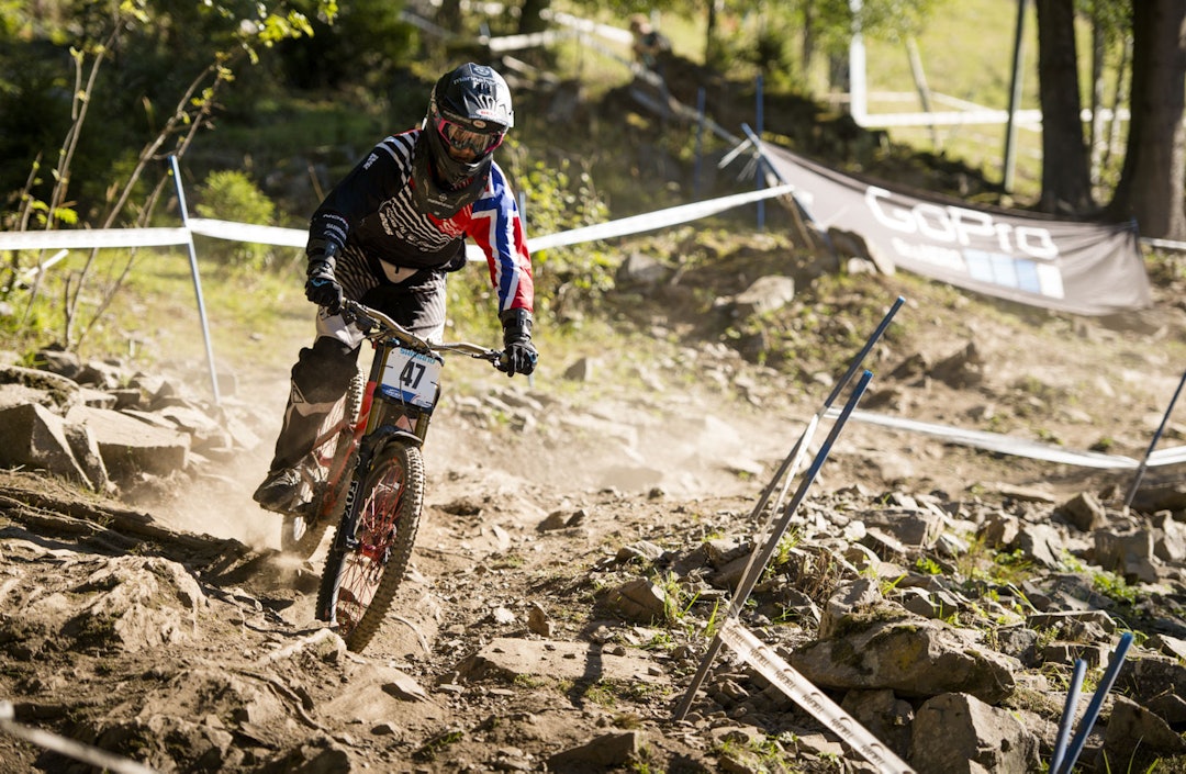ISAK LEIVSSON: med en 12.plass som beste plassering i verdenscupen i Hafjell for 2 år siden, vil det bli spennende å følge Isak Leivsson i VM. (Foto: Martin I. Dalen) _MID0868