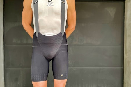 SPANDERBUKSE: Behandler du Assos Mille GTO-buksa pent vil den vare lenge. Det bør den for å forsvare prisen.  Assos Mille GTO bib Shorts
